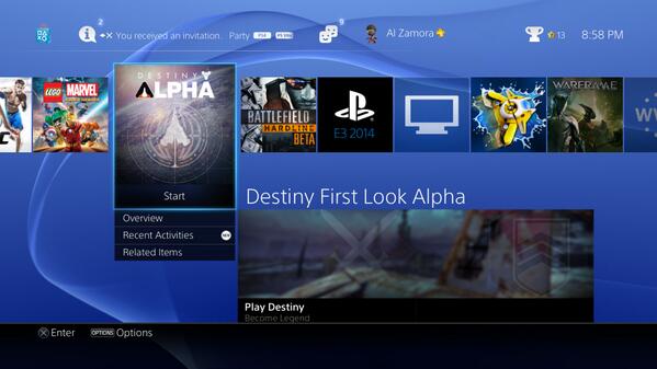 taz8080's tweet photo. Memories #PS4 #Destinyalpha #PS4share http://t.co/JadlVSGr6A
