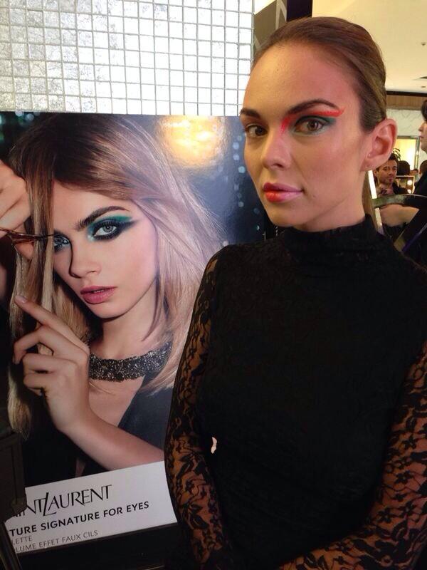 babaocihna's tweet photo. @palaciohierro gracias por hacernos soñar ame los maquillajes #yslmakeup http://t.co/e0doymSEFQ