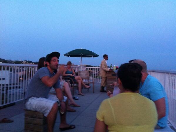 CiancioReporter's tweet image. Rooftop Deck Summer Party! One of the things I love about this country besides ginger ale and cream soda. #lifeindc