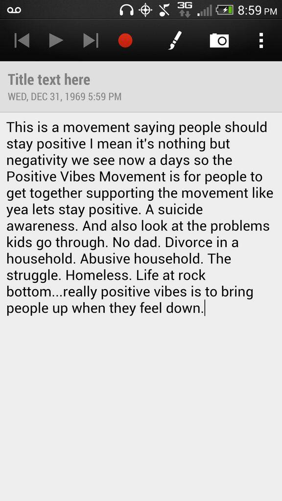 carol_arich's tweet image. &quot;@AnthonyMark95: #PositiveVibesMovement http://t.co/x3CF9zddJ3&quot; 🙌