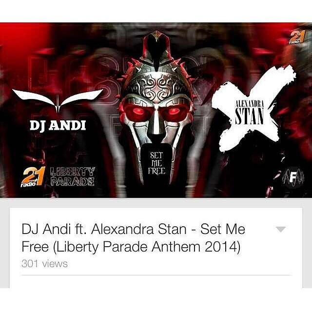 Dj Andi ft. Alexandra Stan - Set Me Free (Liberty Parade Anthem 2014)