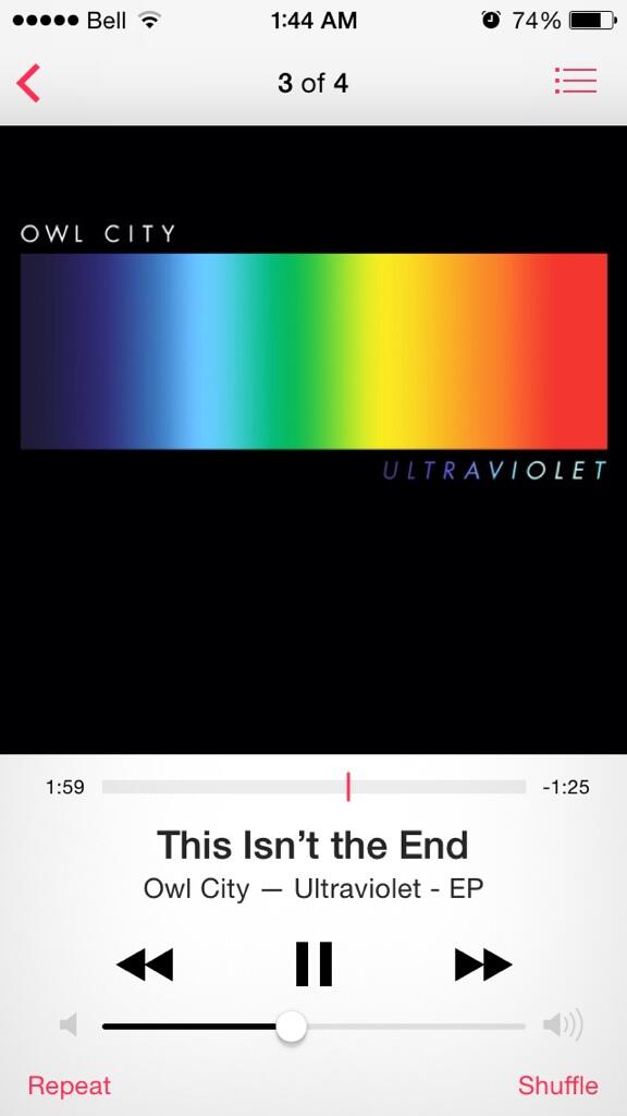 TKHL_Devils's tweet photo. ITS FINALLY HERE!!!! :) #UltravioletJune27 #OwlCity http://t.co/4CXgN03epz