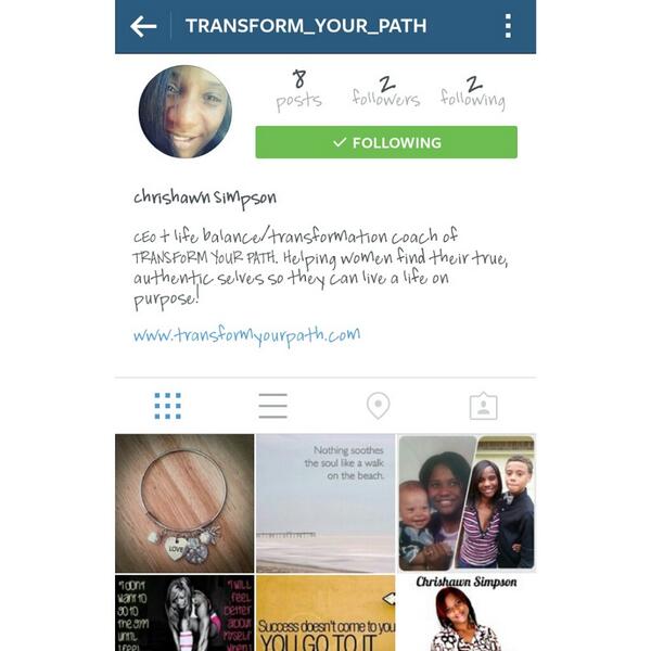 Chrishawn_S's tweet image. Follow me on #instagram @ instagram.com/transform_your… #transformyourpath #typ #lifecoach transformyourpath.com