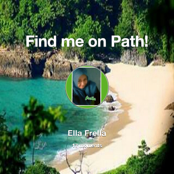 ajengcadel's tweet photo. Find me on #Path now! Go to: http://t.co/I5Nxwnqt1x! #thepersonalnetwork http://t.co/P7PtDzRaY7