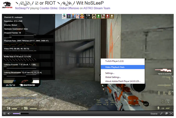 The new <a href="/Twitch/">Twitch</a> player is live! 60fps streams have never looked better :)