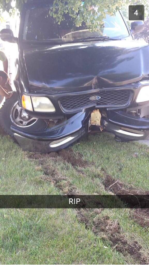 We all knew it would happen it was just a matter of when #RIP #bucktruck