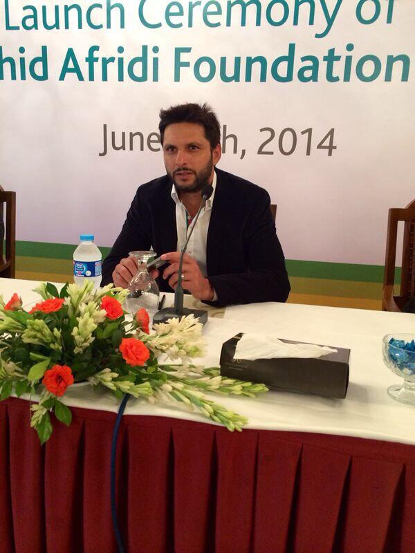 SAfridiOfficial's tweet photo. Real Journey of life starts now with a big Hope Not to out. Special Thanks to all stakeholders for this day.
#SAF http://t.co/vjWkkPt80k