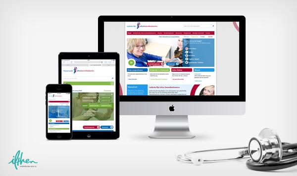 Met veel ZORG en toewijding hebben we gewerkt aan de website(s) van Leidsche Rijn Julius Gezondheidscentra