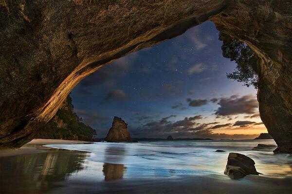 Cathedral Cove @ New Zealand by Yan Zhang #holiday #beach