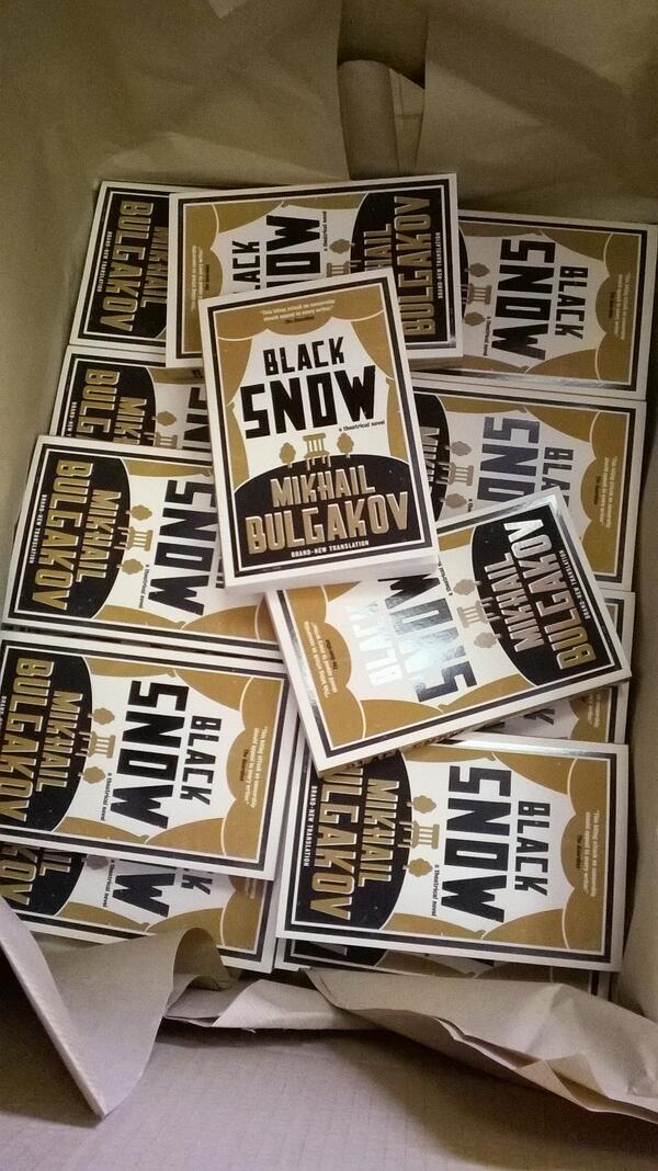 BRAND-NEW TRANSLATION of BLACK SNOW by Mikhail Bulgakov, translated by Roger Cockrell: almaclassics.com/black-snow-p-5…