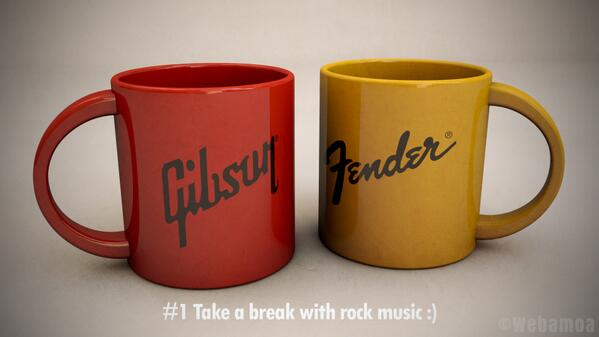 webamoa's tweet image. Mug #rock 
Création #Cinema4D #Photoshop