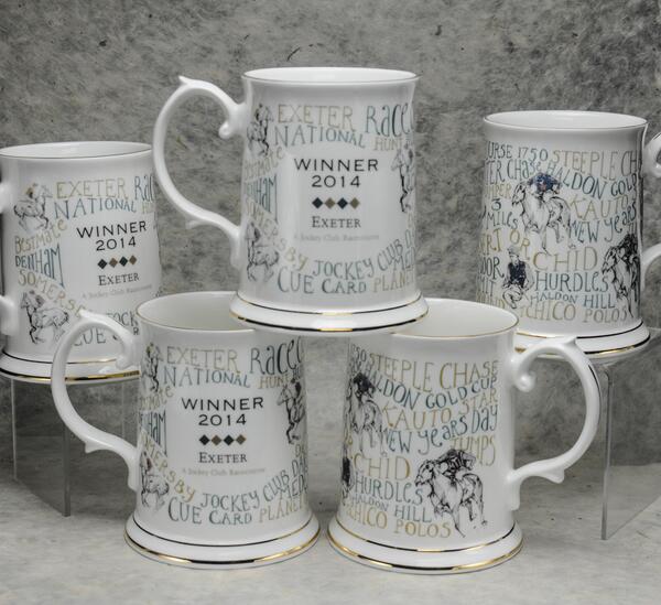 susanrosechina's tweet photo. @TheJockeyClub We loved making these #englishbonechina mugs for prizes @ExeterRaces http://t.co/AGSxDPqpvi