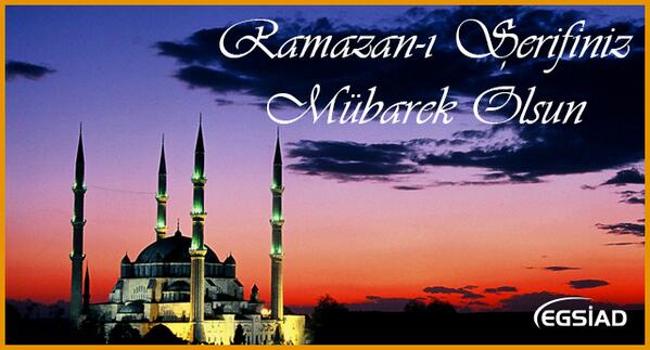 EGSIAD's tweet image. Tüm İslam alemine hayırlara vesile olması temennilerimizle Mübarek Ramazan Ayınız kutlu olsun.
