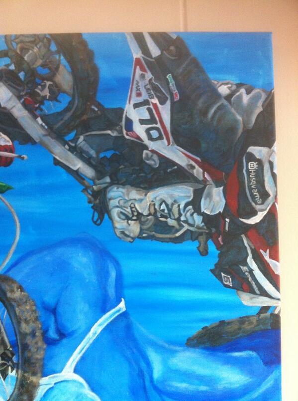 karsten956's tweet photo. Just saw a painting of you @MichaelLeib170  haha lol http://t.co/0kmXeBYVM9