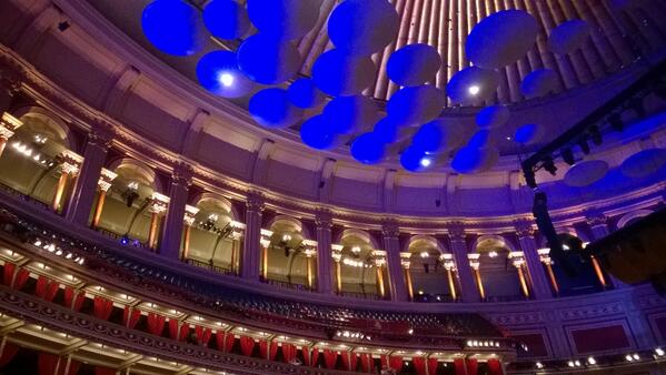 RA_1964's tweet image. At the stunning Royal Albert Hall for daughters convocation #RCAmasters #lovelondon