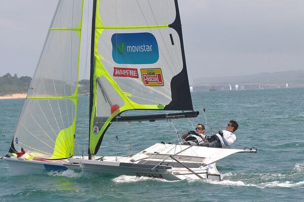 CamposSailing's tweet photo. Le mandamos mucha suerte a @RCRacing49er, q mañana comienzan el Mundial juvenil en Aarhus (Dinamarca)! Vamos equipo! http://t.co/KdUjz1nnlv