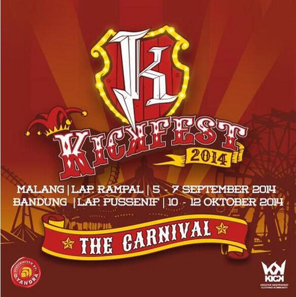 Coming Soon!! <a href="/kickfest/">KICKFEST</a> 2014 | 5-7 September @ Lap. Rampal Malang | CP: <a href="/KICKMLG/">KICKMLG</a>