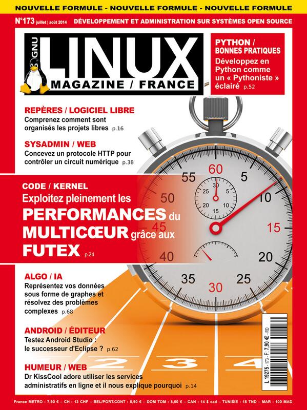 gnulinuxmag's tweet image. En kiosque, un n° dédié aux #futex et en vrac #python, #android, #algo, #HTTPaP... Sommaire : boutique.ed-diamond.com/gnulinux-magaz…
