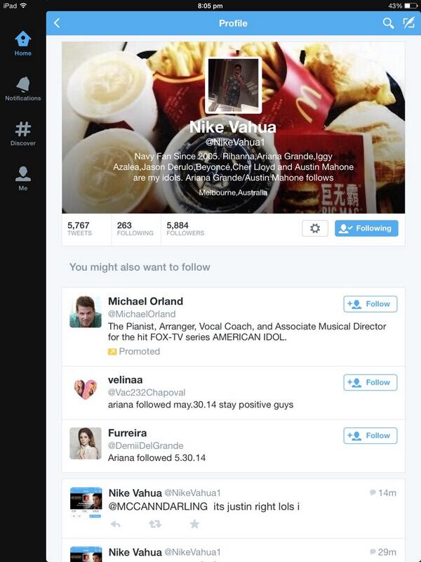 IF YOU GUYS HAVENT YET FOLLOWED THIS GUY FOLLOW HIM RIGHT NOW. @NikeVahua1