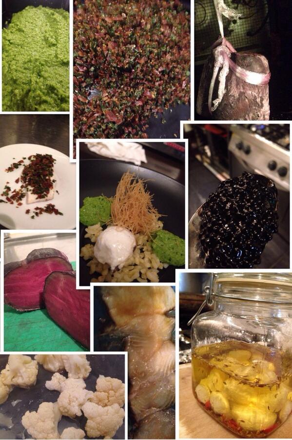 Druk aan het experimenteren !!
Voor THIS IS IT part 2, het  aller laatste menu van truffels op de lange veerstraat 4