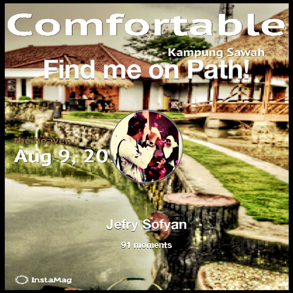 jsofyan's tweet image. I've shared 91 memories with my friends on #Path - see them now at path.com! #thepersonalnetwork