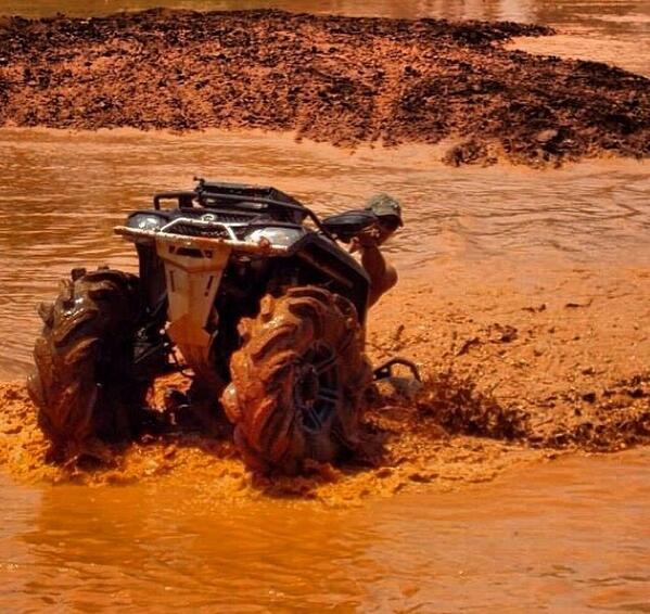 mudkillers's tweet image. Good brown/red water.