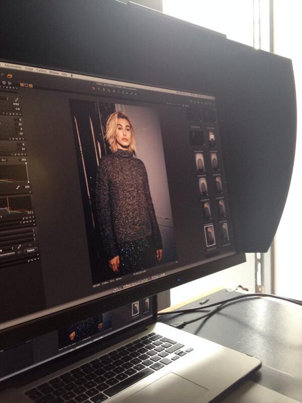 Doing something very special with @haileybaldwin today #ourlipsaresealed <a href="/FCUK/">French Connection</a>