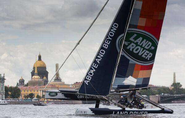 Extreme Sailing (@extremesailing) on Twitter photo Check out the <a href="/LandRoverSail/">LandRoverSailing</a> Extreme 40 racing on the River Neva in Saint Petersburg, #Russia this morning! #exss Check out the <a href="/LandRoverSail/">LandRoverSailing</a> Extreme 40 racing on the River Neva in Saint Petersburg, #Russia this morning! #exss