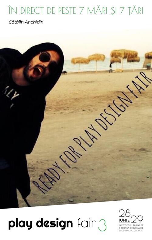 PlayDesignFair's tweet image. Look who has prepared himself for #PlayDesignFair lately! Catalin Anchidin is part of our guests