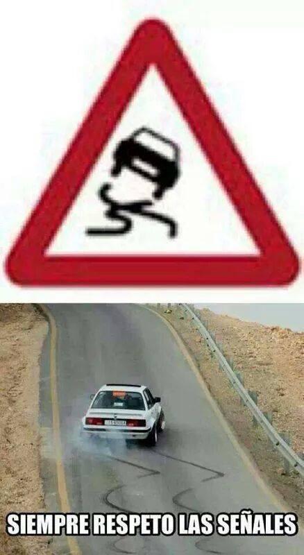 RALLY_ASTURIAS's tweet photo. Siempre respeto las señales http://t.co/MNzPo7LWxd