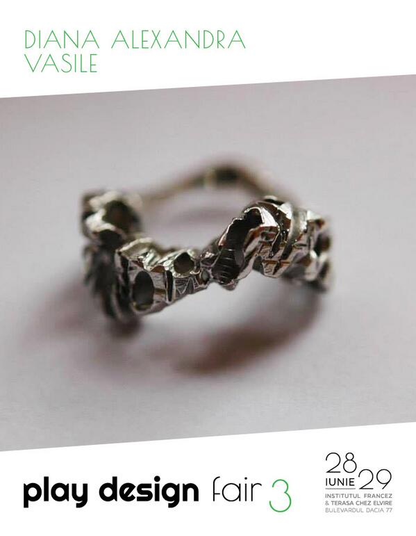 PlayDesignFair's tweet image. Diana Alexandra Vasile is bringing her beautiful jewellery collection @ #PlayDesignFair this weekend