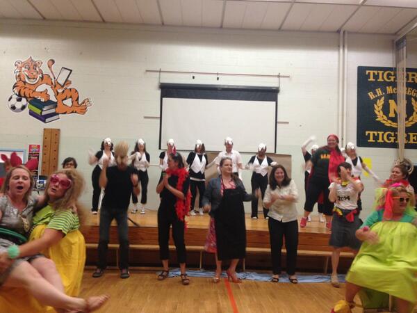 Farewell play to our students.On behalf of our amazing teaching staff <a href="/RHMcGregor/">R.H. McGregor School</a> we wish everyone a great summer.