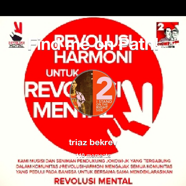Triaz_BekRev's tweet photo. I've shared 110 memories with my friends on #Path - see them now at http://t.co/qxDwtkWJ2h! #thepersonalnetwork http://t.co/n6Cj0pr1x2