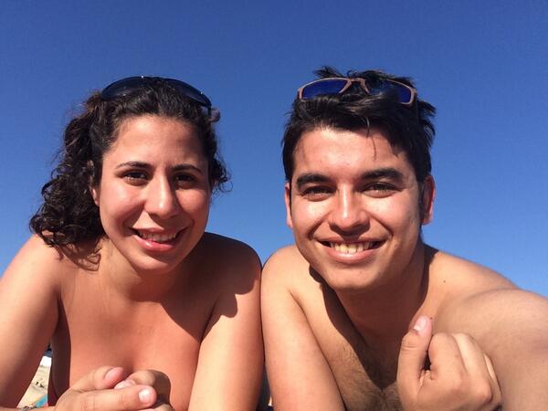 _Miriambarrios's tweet photo. "@rafatgonzalez: 😎☀️🏊🏊 http://t.co/3TqH5qqrUr" ✌ ✌