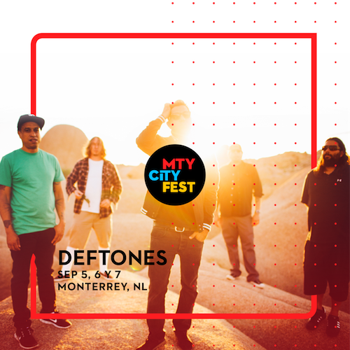 Deftones will be in MX this Sept. at My City Fest in Monterrey, NL. Details and tickets at: bit.ly/1qyRWTp.