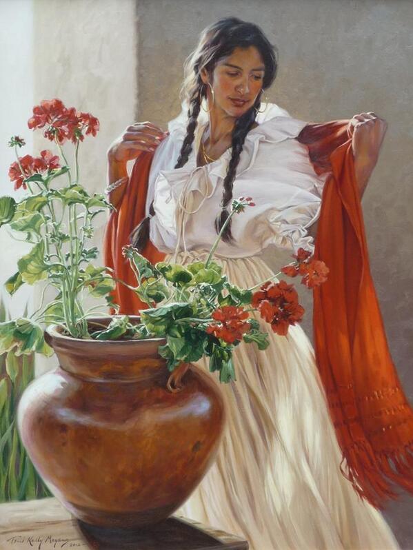 WRFineArts's tweet photo. "Old Santa Fe" by Prix de West Award winning artist Terri Kelly Moyers. #art #santafe http://t.co/rkrrZVx8d8