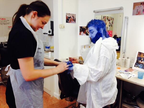 TheSpaTraining's tweet image. In House Make-up competition taking place here at #TheSpa #BarnetSouthgateCollege Come down at 3.45pm Catwalk Show!