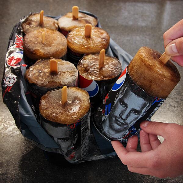 PepsiUK's tweet image. Time for a cool head... Pepsicles!