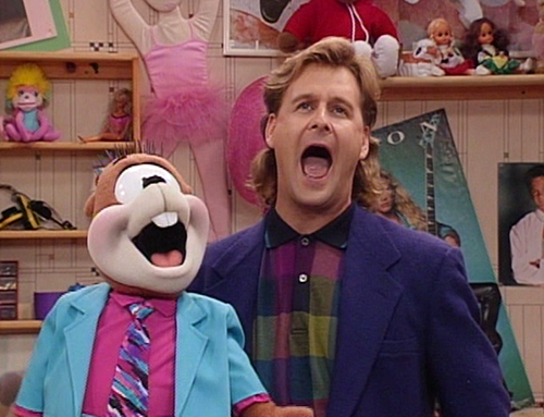 mosh13505's tweet photo. #TVShowSequels  Crazy House, After Joey moves out of the Tanner house, Mr Woodchuck really starts talking to him. http://t.co/kZ9LZpy6E8