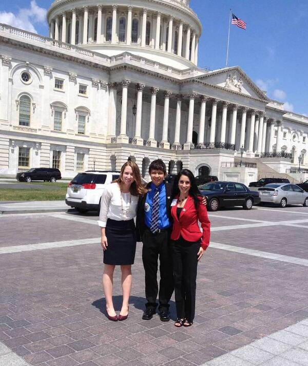 DanielleCaci's tweet photo. Glad to be back after a great trip to #SpeakNowForKids at #FAD14 w/ @allchildrens #cancer survivor & @voice4allkids http://t.co/xhT1okVFGW
