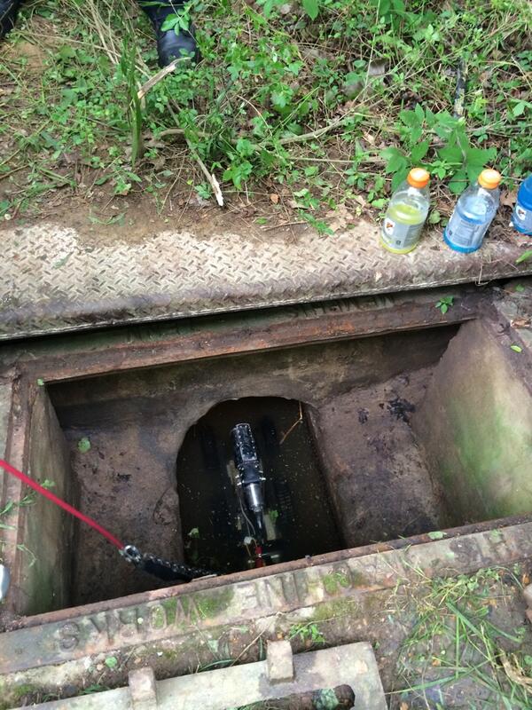 callgreenway's tweet photo. Hopefully the camera will find our trapped little buddy #puppyrescue http://t.co/jxco5iKHmB
