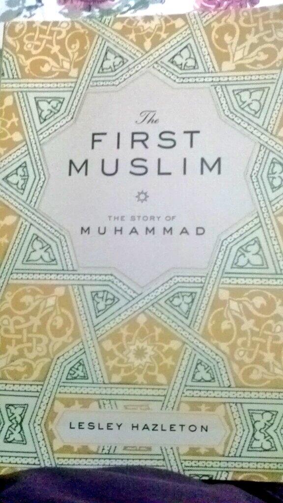 @accidentaltheo look what I bought today. Looking forward to reading it! :) #TheFirstMuslim.