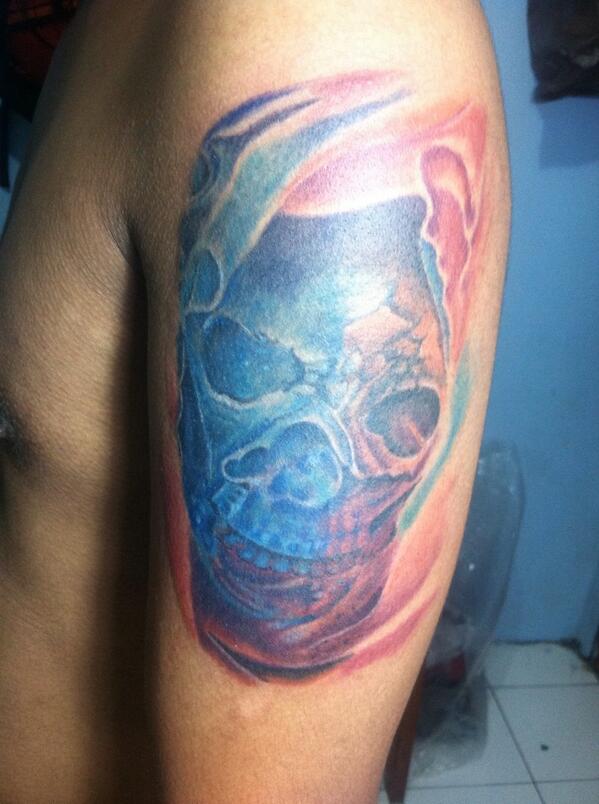 Skull done :)