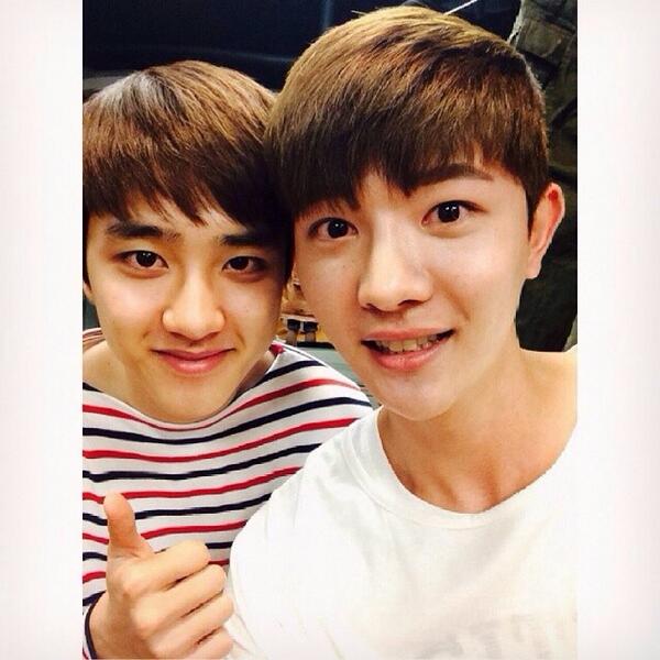 모델 이후림씨 인스타그램에 올라온 경수 💕