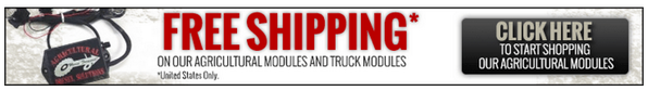 Don't forget when placing your online orders we're offering FREE Shipping on our Agricultural and Trucking Modules