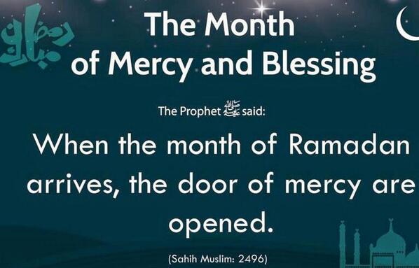 Turkishbeat's tweet image. "When the month of Ramadan arrives the door of mercy are opened.."