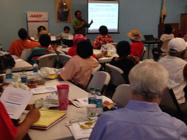 AARPDC's tweet photo. Utility worker at your door legit? Ask questions &amp; for i.d. Tip from @PepcoConnect @AARPDC/@LCEinDC #AARPDCEventg http://t.co/GBrzBTKJ0T