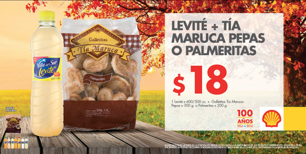 tia_maruca's tweet image. Atentti con la super promo de Shell!! Una levité + Pepas o Palmeritas a sólo 18 pe! #PromoShell