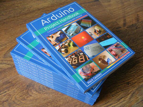 ArduinoHandbook's tweet photo. #Arduino Project Handbook now shipping Worldwide on #AmazonUK http://t.co/S7PTq83TjF … http://t.co/aHnhSCUqnF