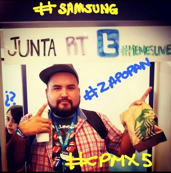 AZTEC_PDX's tweet photo. #samsung #memeslive @SamsungMobile #CPMX5 #starbucks RT please @G3ekArmy http://t.co/sS6OMNmJ7d